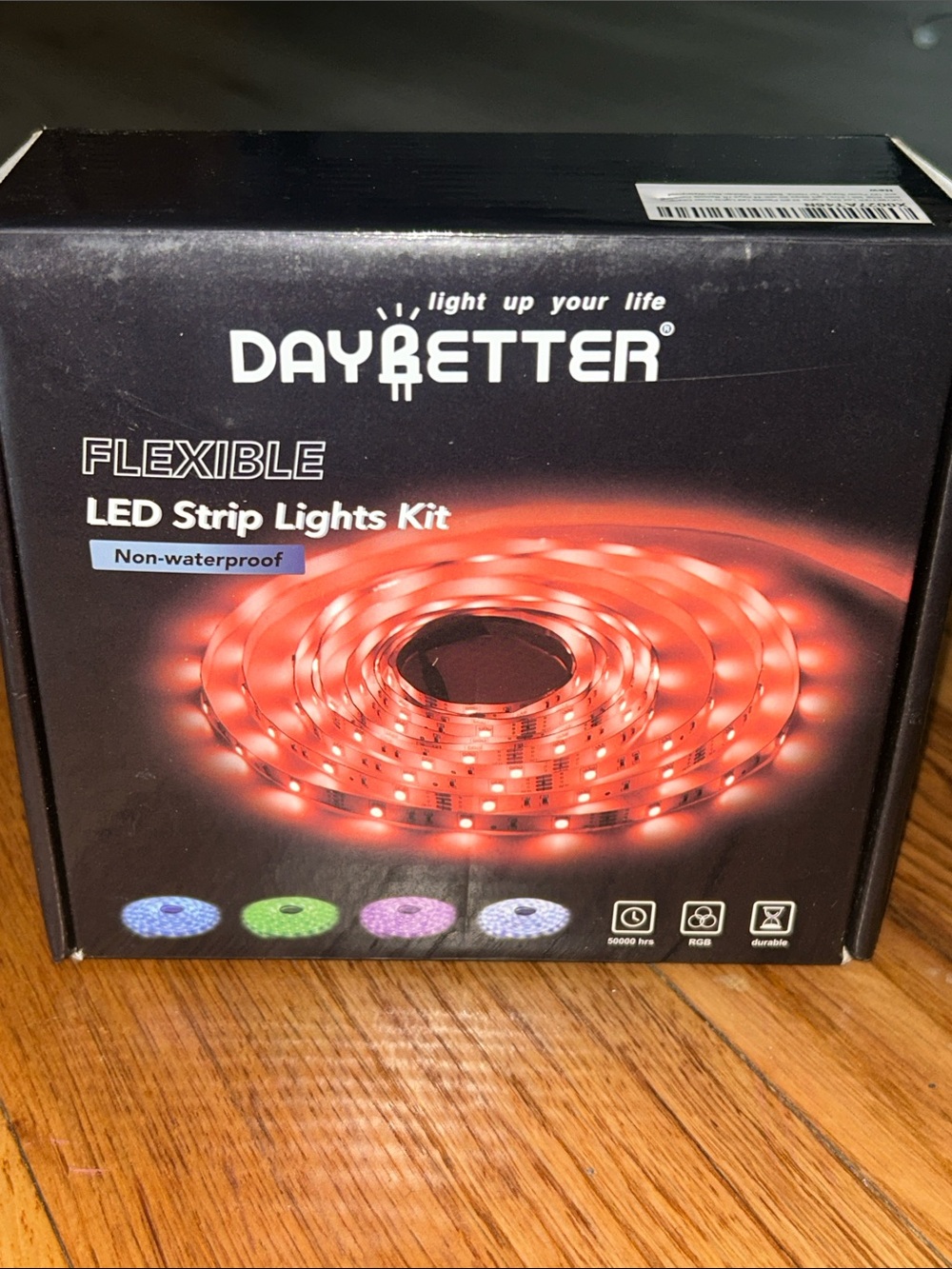 DAYBETTER Flexible LED Strip Lights Kit - Red NWT
